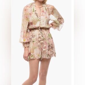 Zimmermann Floral playsuit/romper